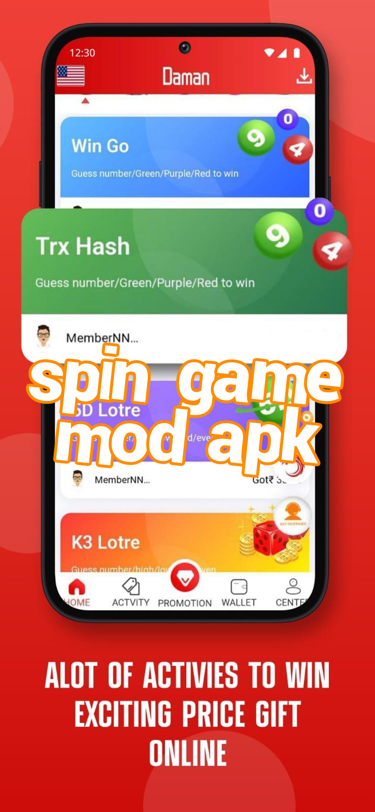 spin game mod apk Screenshots